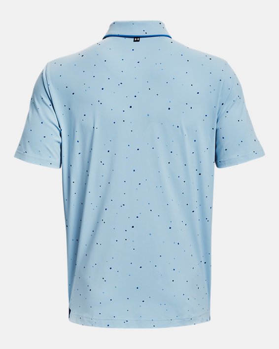 Polo UA Iso-Chill Verge pour homme, Blue, pdpMainDesktop image number 5